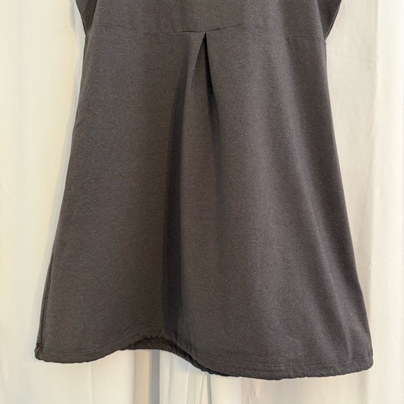 Lucy Racerback Keyhole Athletic Tank Supplex Stretch Size Small Gray - Picture 5 of 10